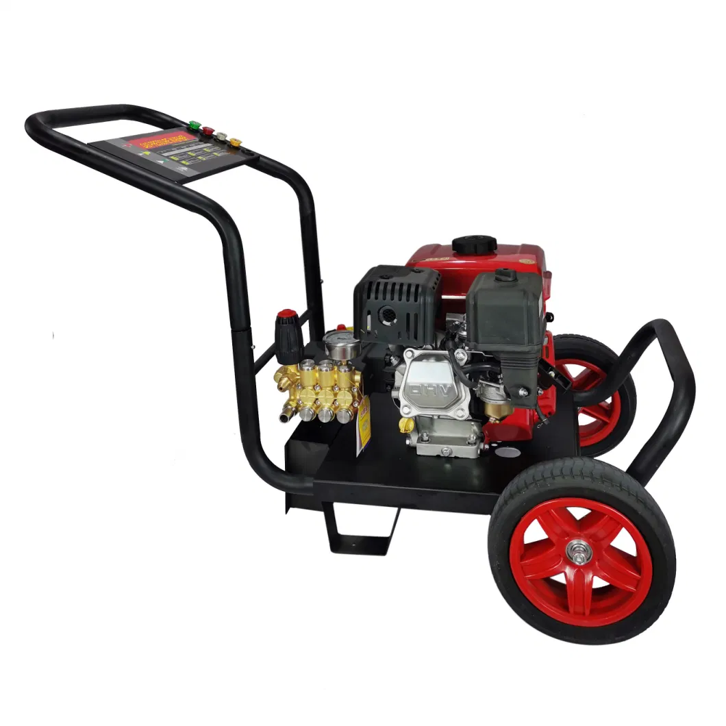 Red Gas Powered High Pressure Washer