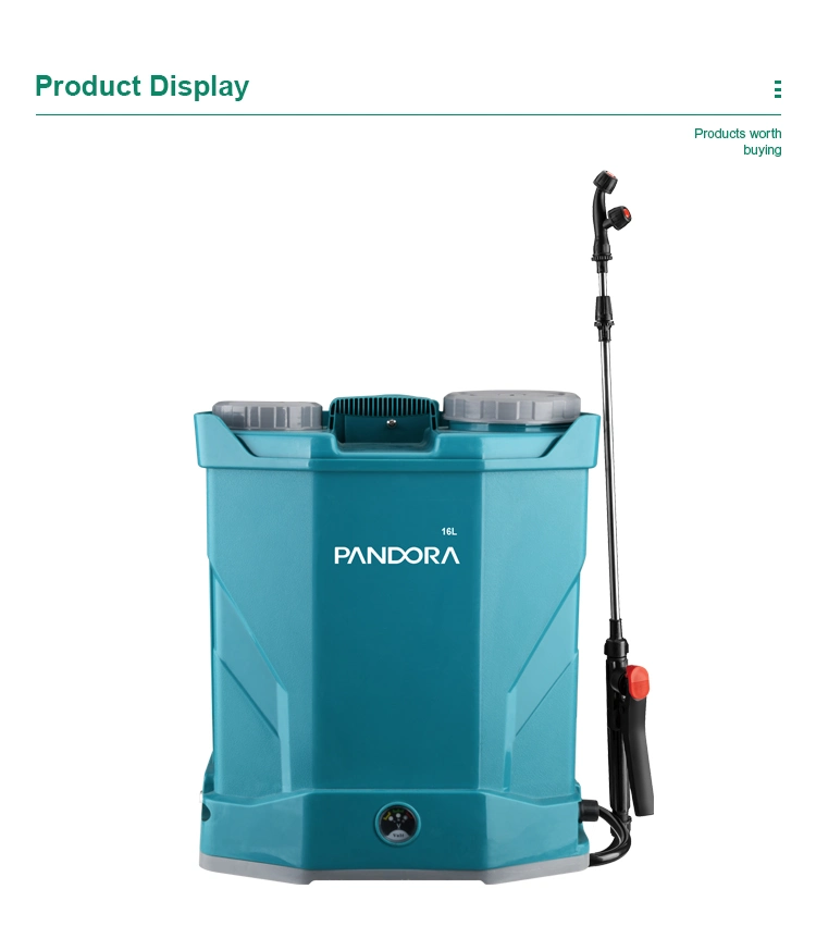 Pandora 16L Agricultural Knapsack Electric Sprayer 2in1